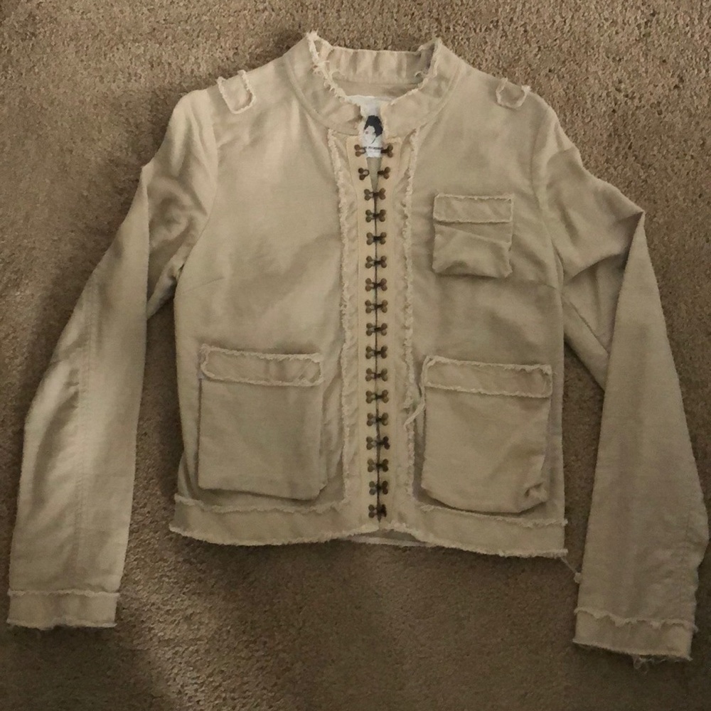 Canvas Twill Blazer Size Large